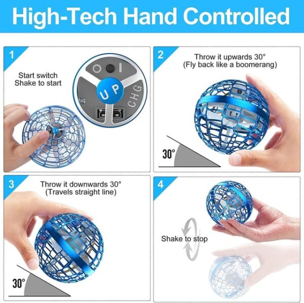 Flying Ball Toys, Magic Hover Wonderful Ball for Boy & Girl - Image 6