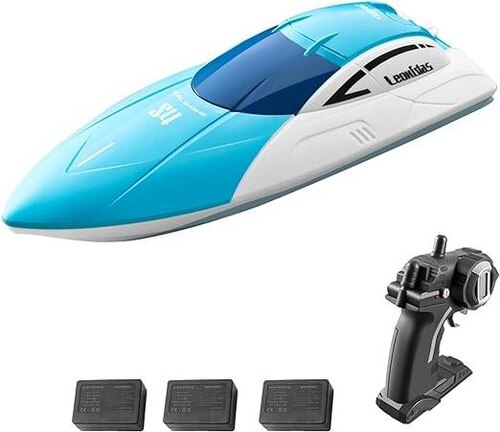 RC Boat | Remote Control Boat for Pool & Lake | RC Boat Rechargeable Battery| Mph 2.4 Ghz Racing Boats For Kids & Adults