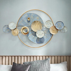 handcrafted flower type hanging decorative item for home, restaurant, living room, dining room, office