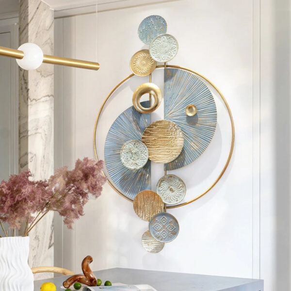 handcrafted flower type hanging decorative item for home, restaurant, living room, dining room, office
